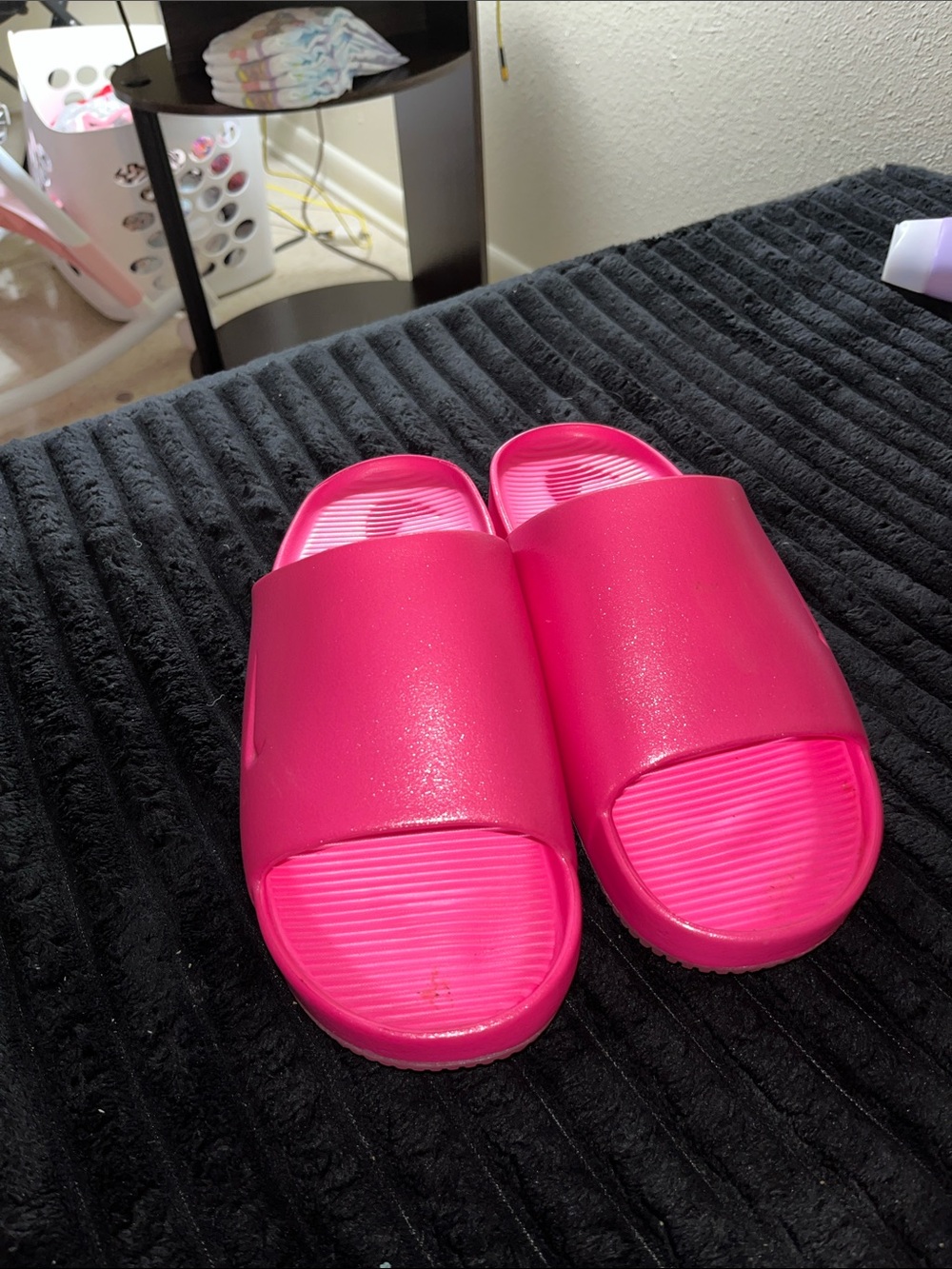 Nike Pink Slide Sandals